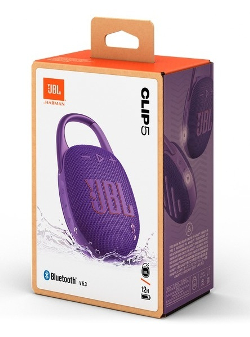 Колонка JBL Clip 5 purple