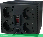 Стабилизатор напряжения Powercom TCA-1200 черный