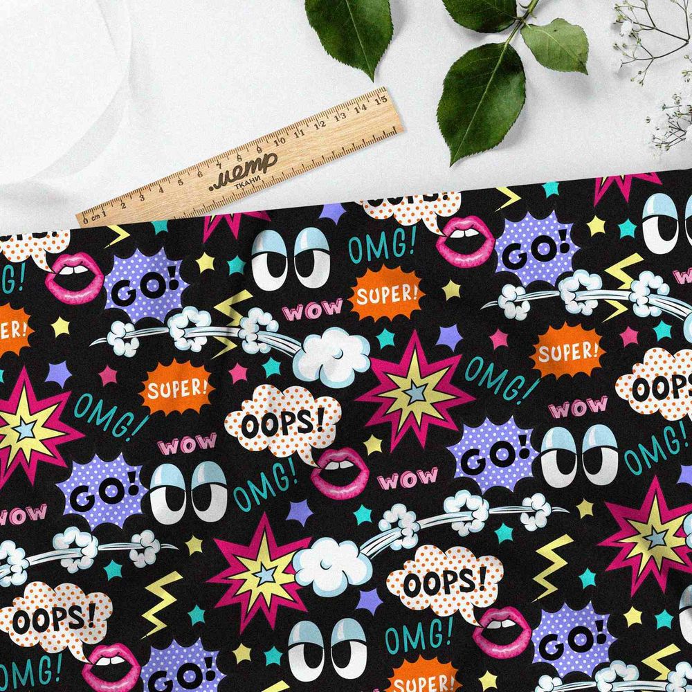 Ткань мембрана wow поп арт