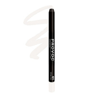 Гелевая водостойкая подводка-карандаш для глаз #61 цвет Белый Provoc Gel Eye Liner White Hot