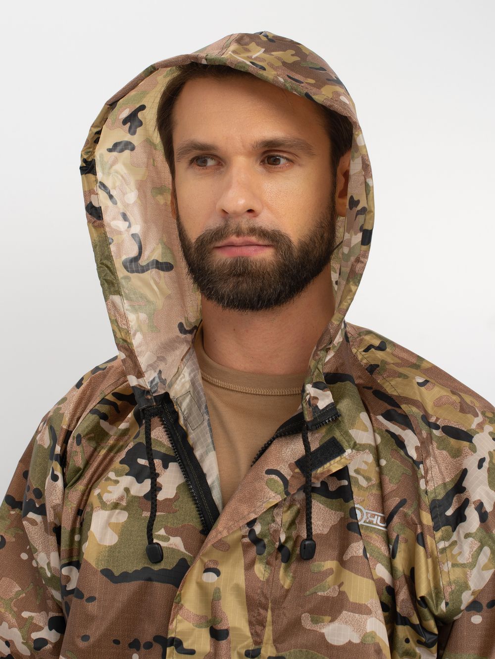 Плащ ВВЗ ткань Таффета (3000мм) цвет Мультикам