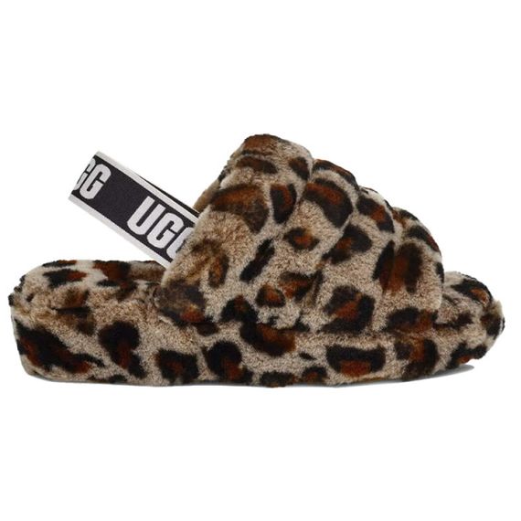 Ugg Fluff Yeah 'Leopard'