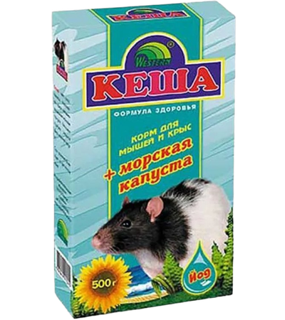 Кеша для крыс и мышей 500гр. (морская капуста)