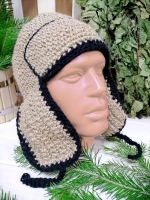 Шапка для бани джутовая