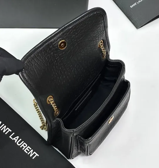 Сумка Saint Laurent Niki mini, черный