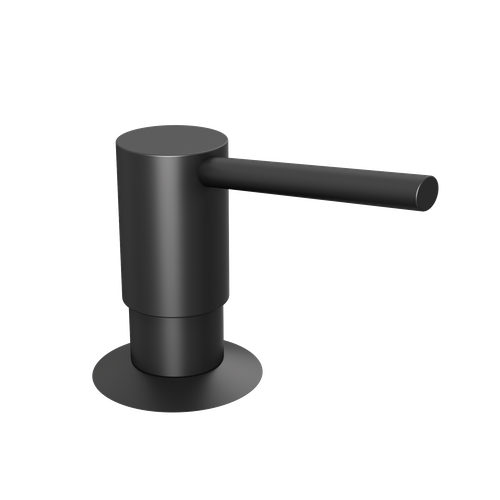 Дозатор для моющего средства Abelsberg SPP70017MB, цвет вулканический черный