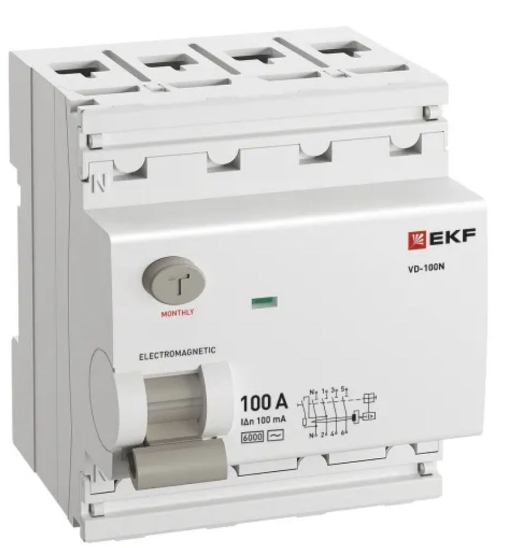 УЗО  EKF E1046M100100