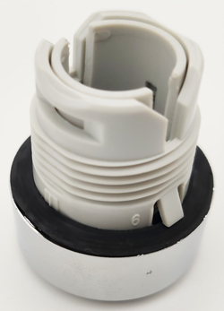 2шт Кнопка лампа зелёная  светосигнальная ABB MP1-30G с фиксацией 1SFA611100R3002