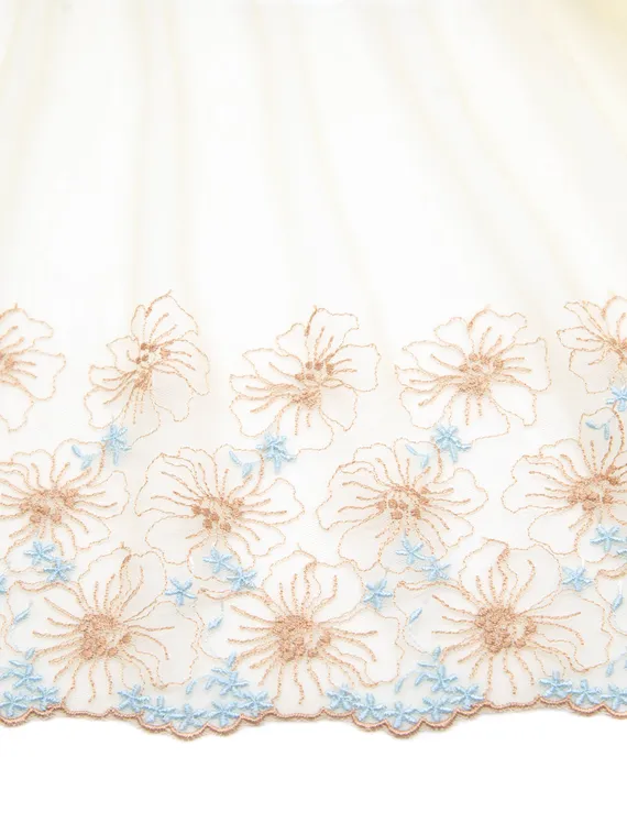 05-121 Вышивка на неэл. сетке 23 см, телесный/голубой