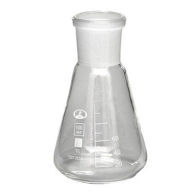 Колба Кн-1-100-29/32 ТУ 9464-019-29508133-2015, с дел., ТС, МиниМед, уп.12 шт./кор.192 шт