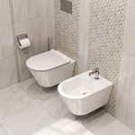 Унитаз Kerama Marazzi PLAZA Modern подвесной, безободковый с крепежом (бывш. PLM.wc.02)