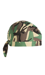 Бандана зеленый КМФ  трикотаж 100% хлопок