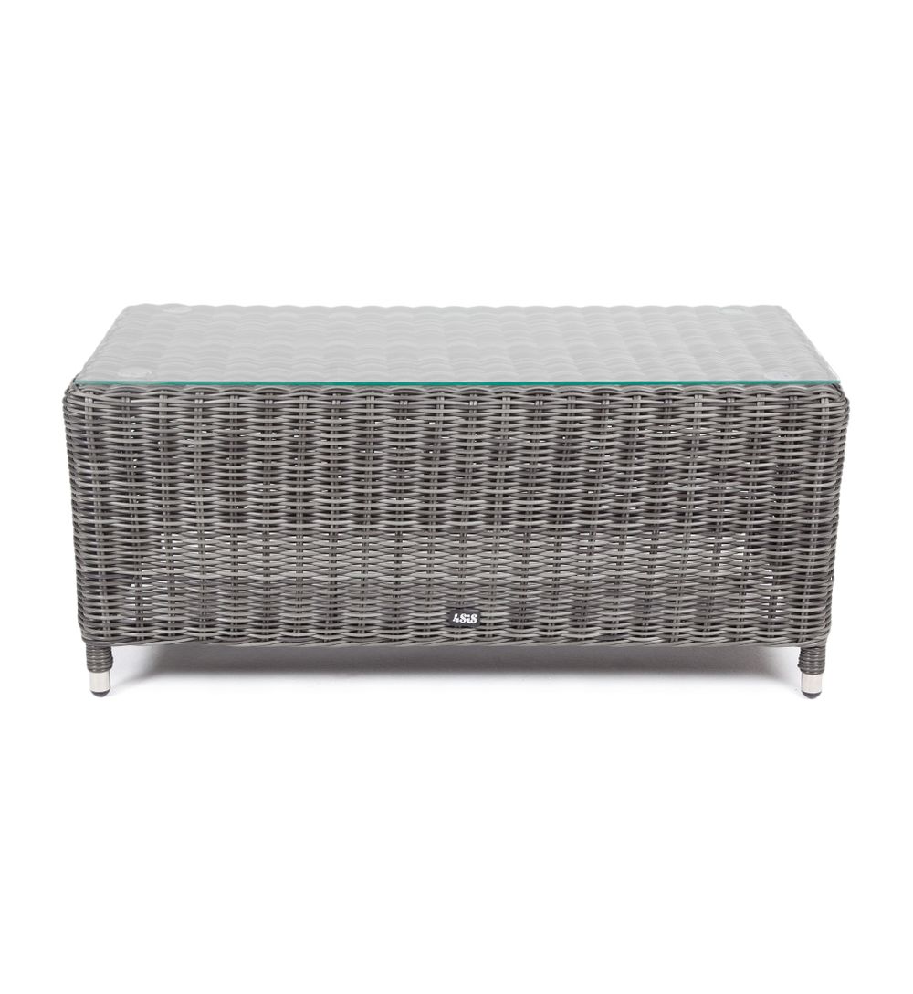 "Кон Панна" столик журнальный из искусственного ротанга, цвет графит