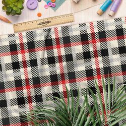 Ткань дюспо шотландка