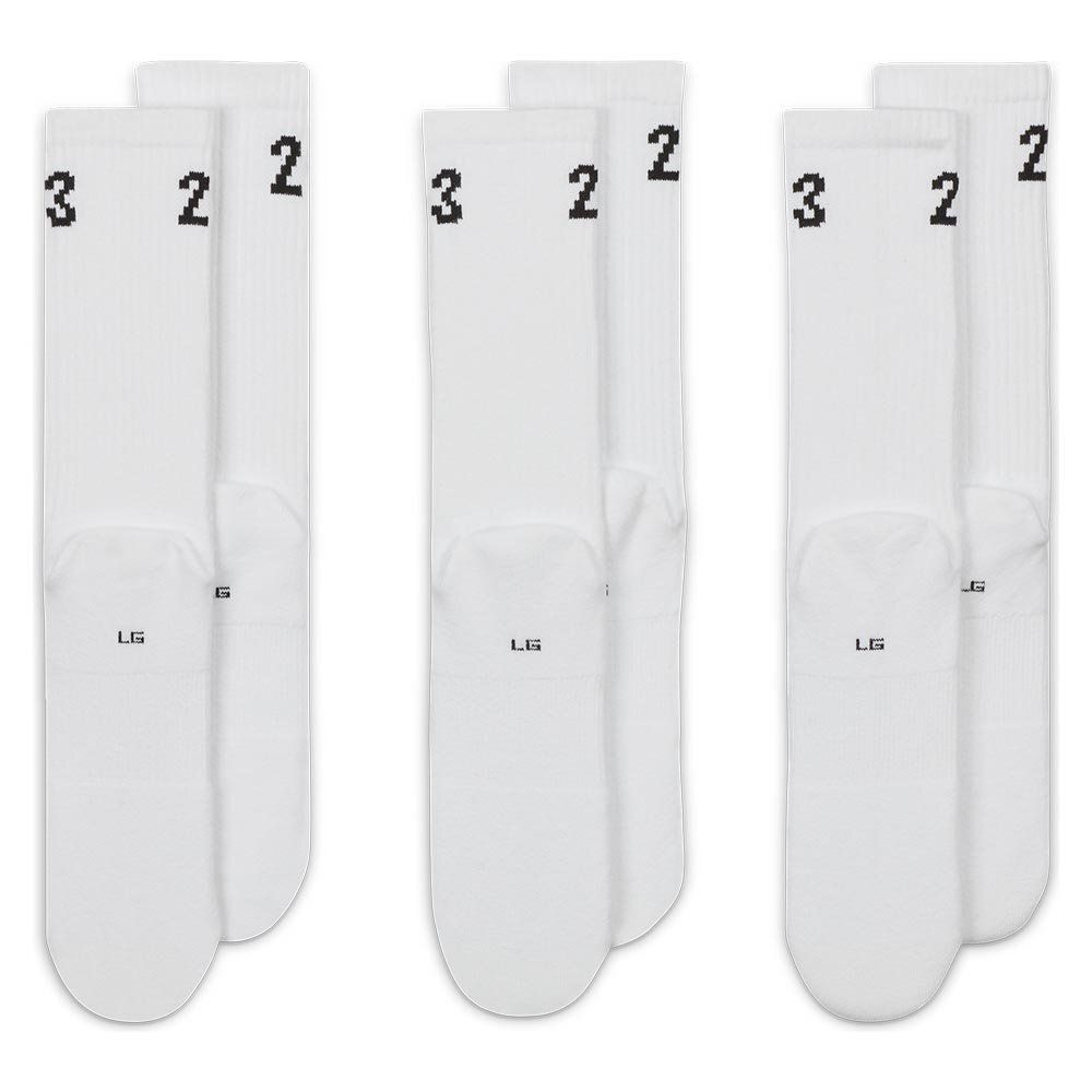 Баскетбольные носки Jordan Essentials Crew Socks (3 PPK)