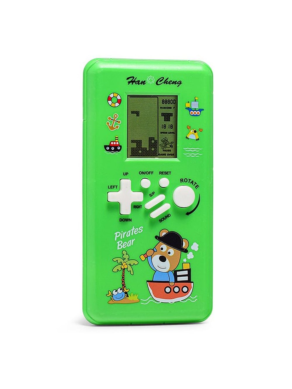 Игра электронная Кубики зелёный (HC-10090-2)