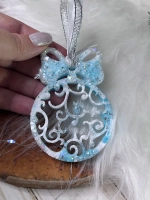 Новогодняя елочная игрушка Шар