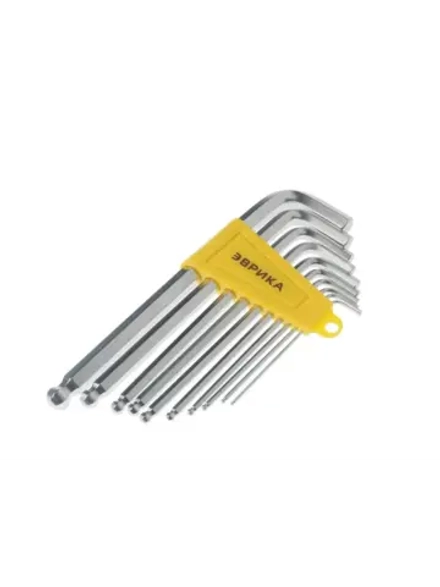 Набор ключей шестигранных Г-образных 1.5-10мм 10пр