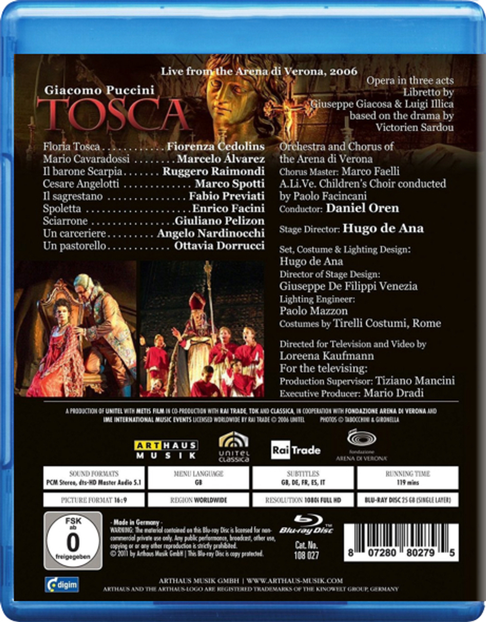 Giacomo Puccini / Tosca (Blu-ray)