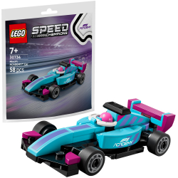 Конструктор LEGO Speed Champions 30734 Мини-болид F1 Academy арт. 30734 58 дет — фото 1