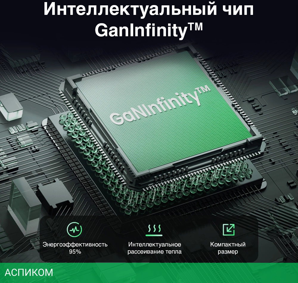 Сетевое зарядное устройство Ugreen X553 Space Gray (35042)