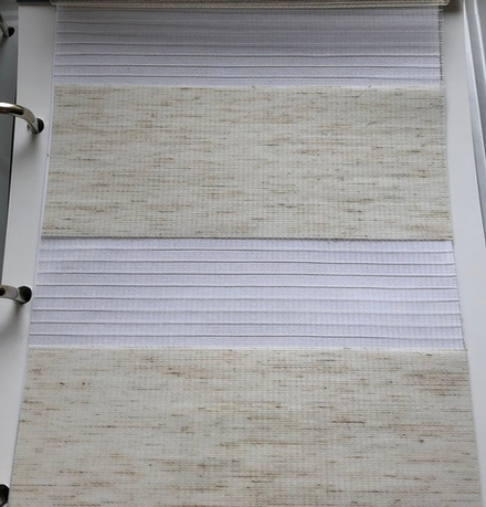 Рулонная штора День-Ночь Мини, ткань DN4010-08, цвет лен