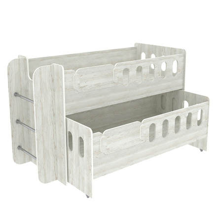 Двухъярусная выкатная кровать КарИВи Чудо 9 80x160 Винтерберг Винтерберг