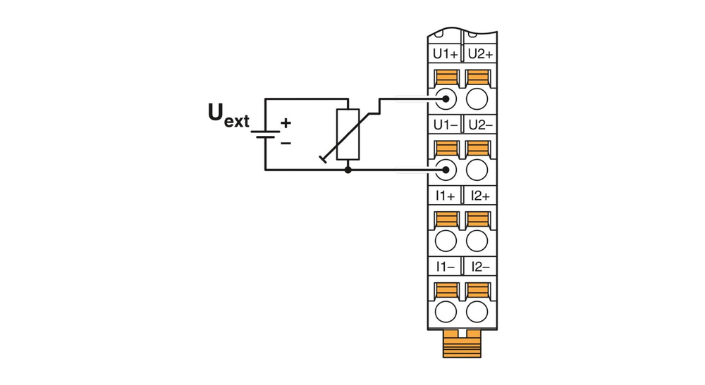 1035429 - AXL F AI2 AO2 XC 1H - Аналоговый модуль