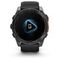 Умные часы Garmin Fenix 8, 51 мм, AMOLED, серый, черный силиконовый ремешок