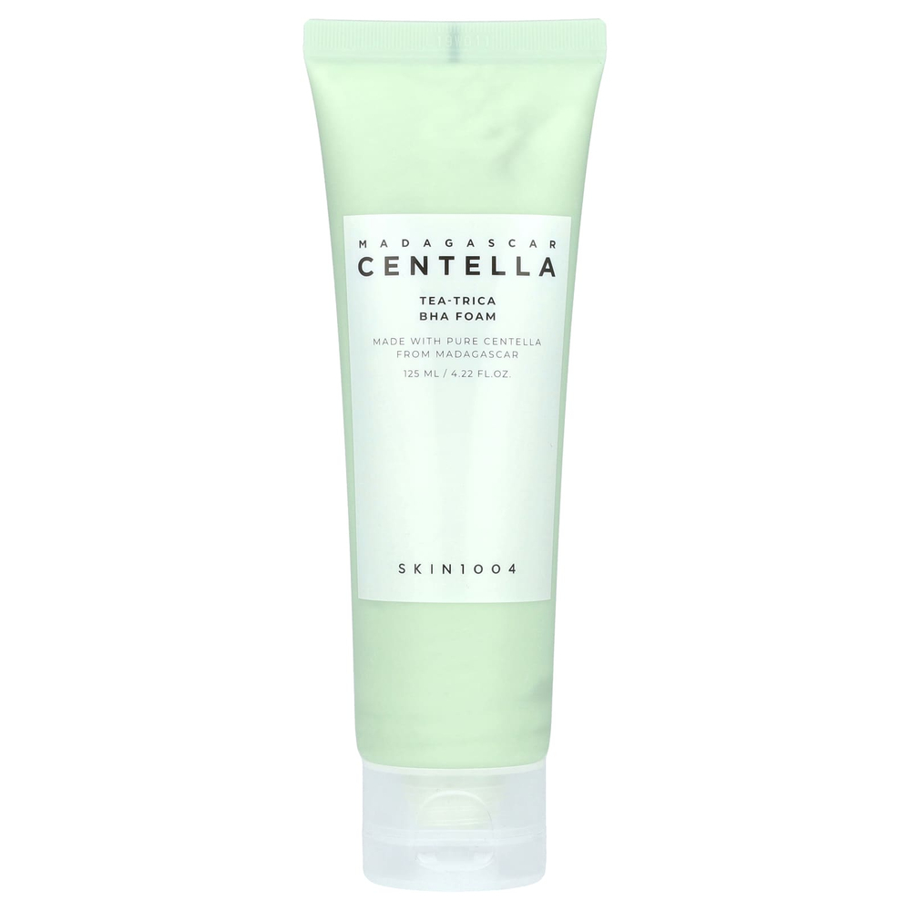 SKIN1004, Madagascar Centella, пена с экстрактом чая и трицы БГК, 125 мл (4,22 жидк. унц.)
