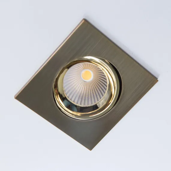 CLD001KNW6 Альфа Бронза+Зол Св-к Встр. LED 7W*3500K