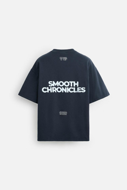 ZARA ТОЛСТОВКА С ГРАФИЧЕСКИМИ ПРИНТАМИ, СИНИЙ