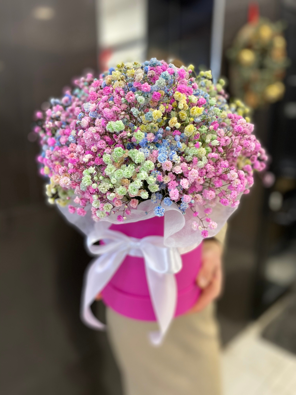 Гипсофила радужная в коробочке