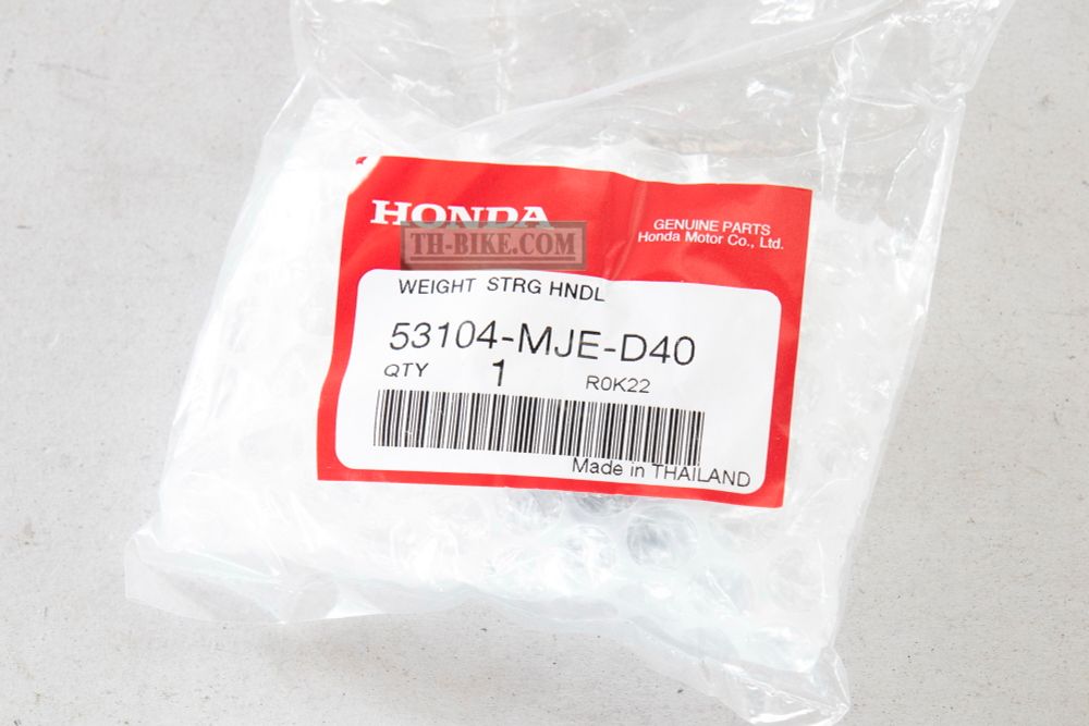 53104-MJE-D40. WEIGHT, STEERING HANDLE