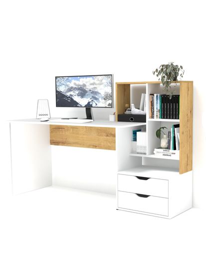 белый / дуб бунратти