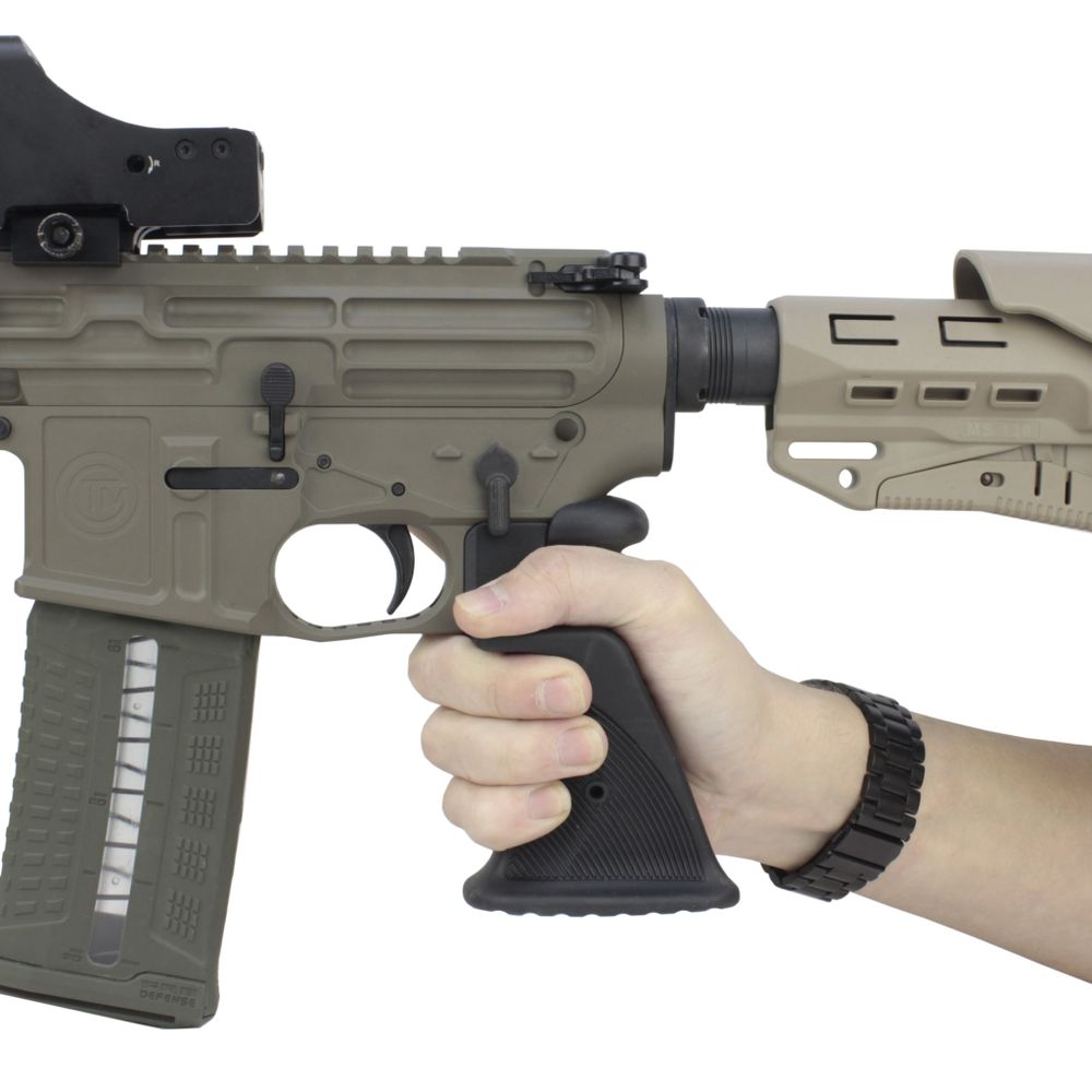 Прорезиненная снайперская рукоятка для AR-15, DLG Tactical