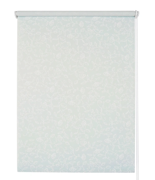 Рулонные шторы витражные Леона Мятный