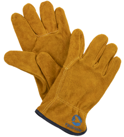 Перчатки цельноспилковые ДРАЙВЕР-FINSHARK желтые без подклада