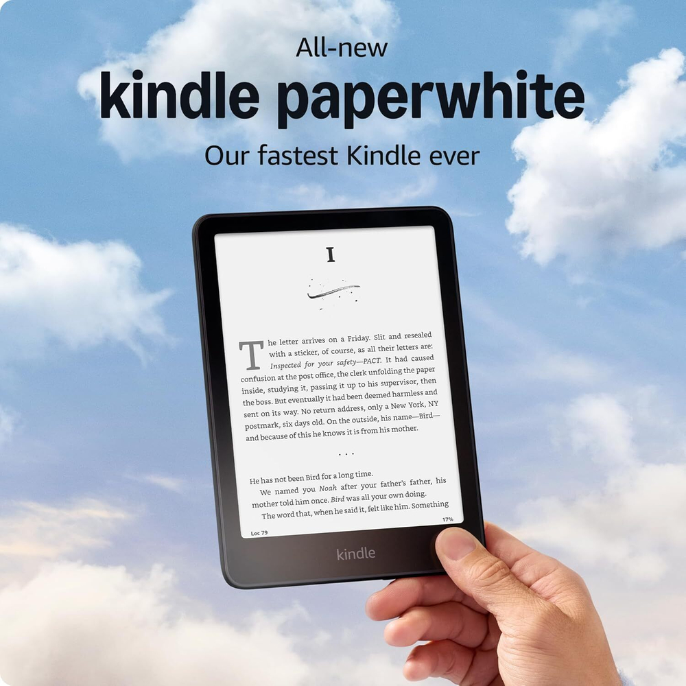 Amazon Kindle PaperWhite 12 2024 16Gb Black SOFREE(Без Рекламы)
