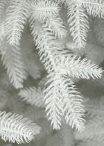 Искусственная ель «Изумрудная Белая» (Литая хвоя) 185 см / 1,85 м