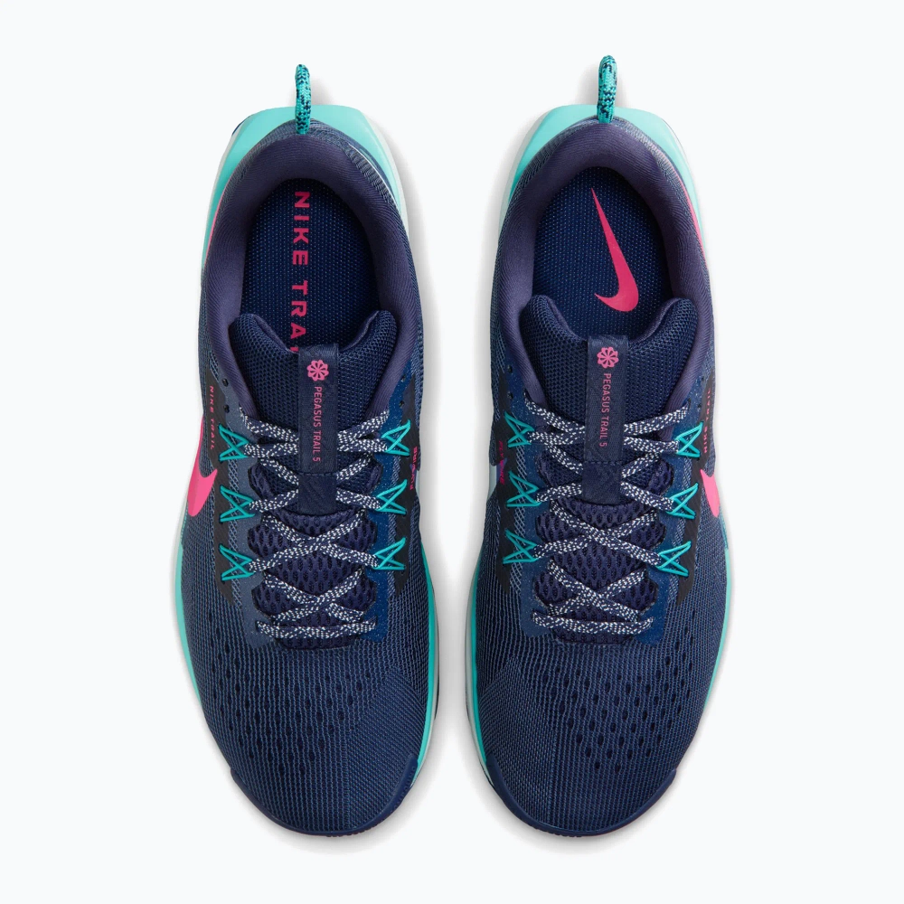 Кроссовки для бега Nike Pegasus Trail 5 midnight navy/dusty cactus/hyper pink