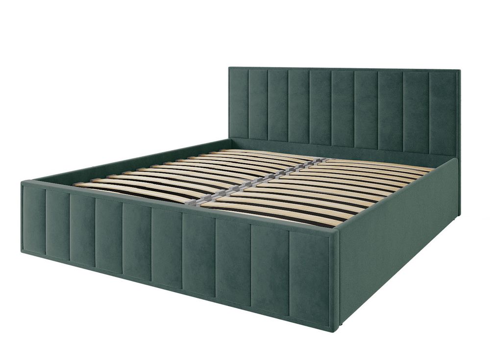 Кровать "Лана" (М) 1,2 (Зелёный Софт), ДСВ-Мебель, г. Пенза