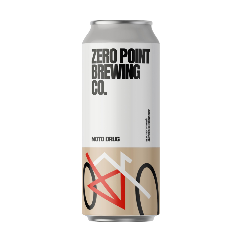 Американский пилснер Moto Drug Zero Point, 450 мл