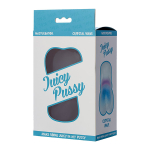 Прозрачный реалистичный мастурбатор 13,5см ToyFa Juicy Pussy Crystal Wave 894002