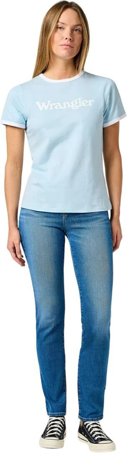 Джинсы Wrangler SLIM WHISPERING WAVES синий