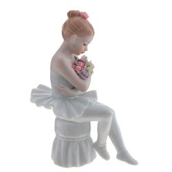 GAEM Фигурка декоративная "Балерина", L7 W10 H14 см