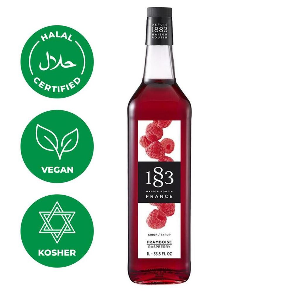 Сироп Малина 1л 1883 Maison Routin