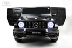 Детский электромобиль RiverToys Mercedes-AMG G63 4WD (S307) черный глянец