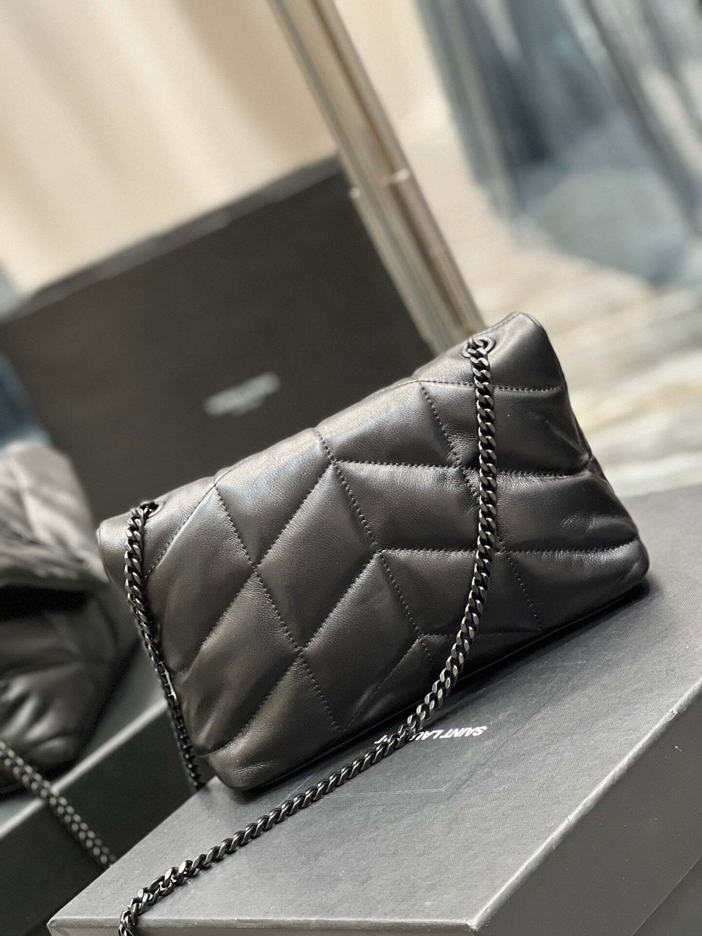 Yves Saint Laurent Loulou Puffer Bag 23 cm