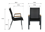 Стул к набору Сан-Ремо NEW арт.WW-086C, черный черный "Garden story"